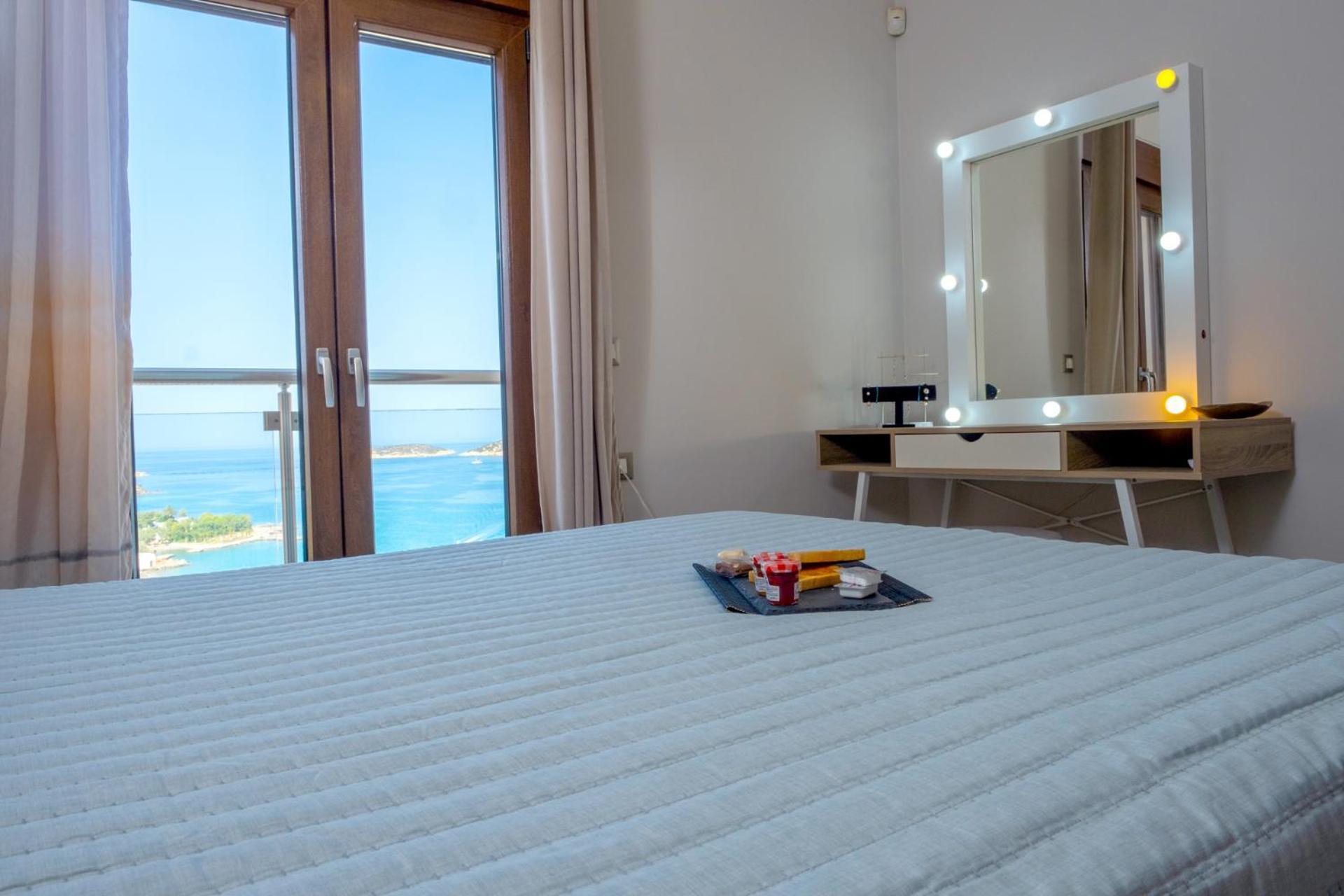 Thea Panoramic Sea View Appartement Agios Nikolaos Buitenkant foto